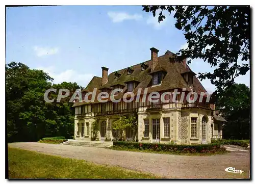 Moderne Karte Gueugnon Saone et Loire Chateau des Presles