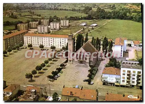 Cartes postales moderne Digoin Vue Aerienne de l'Eglise de la Brierette