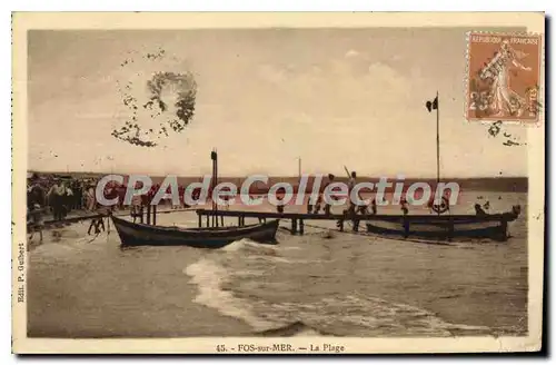 Cartes postales Fos sur Mer La Plage