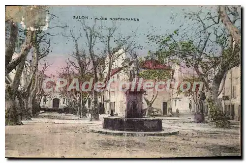 Cartes postales Salon Place Nostradamus