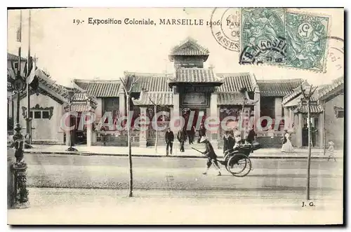 Cartes postales Exposition Coloniale Marseille