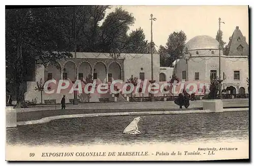 Cartes postales Exposition Coloniale de Marseille Palais de la Tunisie