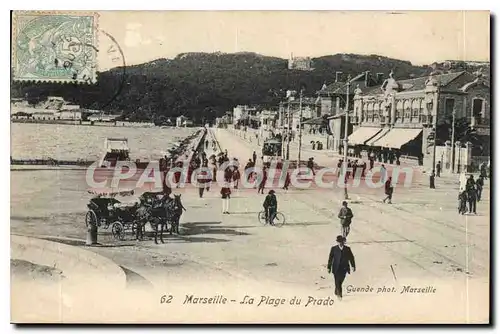 Cartes postales Marseille La Plage du Prado