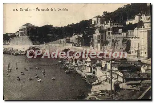 Cartes postales Marseille Promenade de la Corniche