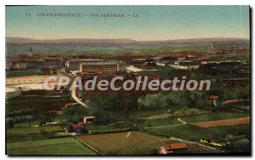 Cartes postales Aix en Provence Vue Generale