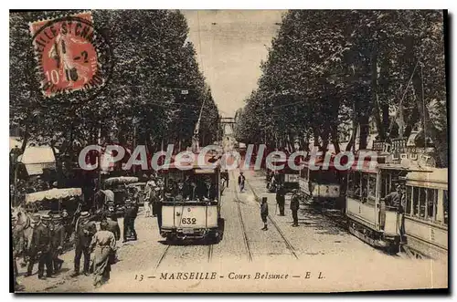 Cartes postales Marseille Cours Belsunce