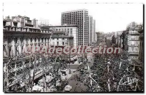 Ansichtskarte AK Marseille Cours Belsunce tramway