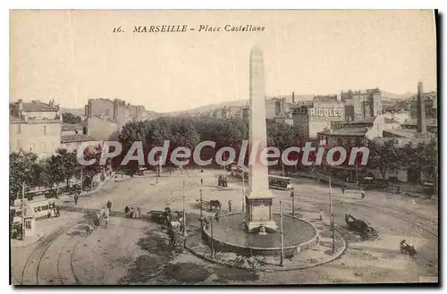 Cartes postales Marseille Place Castellane