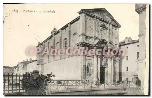 Cartes postales Martigues La Cathedrale