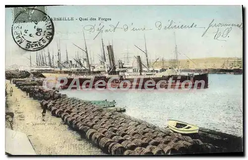 Cartes postales Marseille Quai des Forges