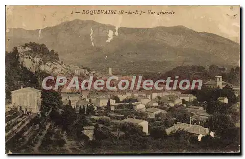 Cartes postales Roquevaire B du R Vue Generale