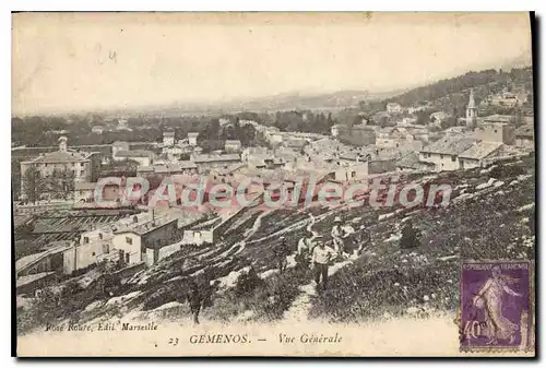 Cartes postales Gemenos Vue Generale