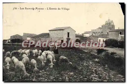 Cartes postales Les Saintes Maries L'Entree du Village