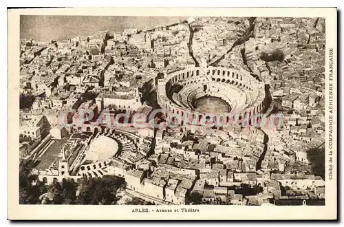 Cartes postales Arles Arenes et Theatre