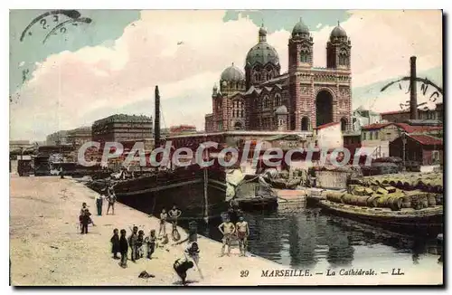 Cartes postales Marseille La Cathedrale