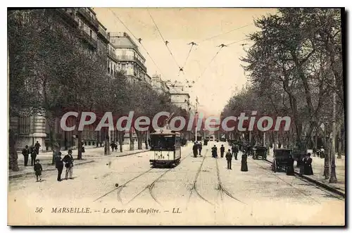 Ansichtskarte AK Marseille Le Cours du Chapitre