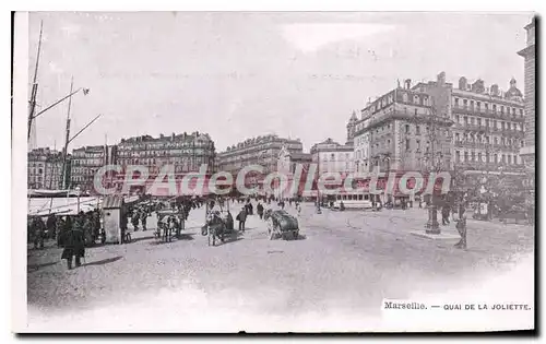 Cartes postales Marseille Quai de la Joliette