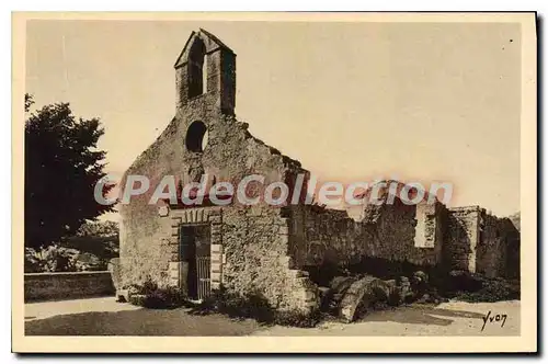 Ansichtskarte AK Les Baux B du R Chapelle des Penitents