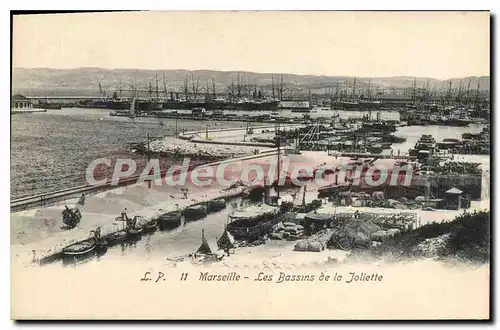 Cartes postales Marseille Les Bassins de la Joliette