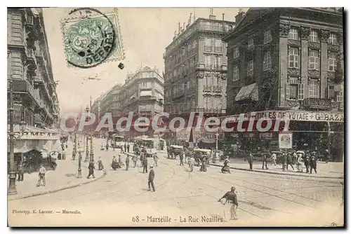 Cartes postales Marseille La Rue Noailles