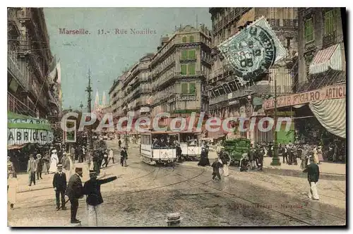 Cartes postales Marseille Rue Noailles