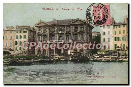 Cartes postales Marseille L'Hotel de Ville