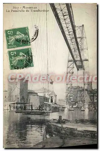 Cartes postales Marseille La Passerelle du Transbordeur