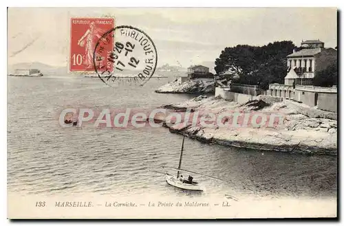 Cartes postales Marseille La Corniche La Pointe du Maldorme