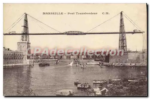 Cartes postales Marseille Pont Transbordeur