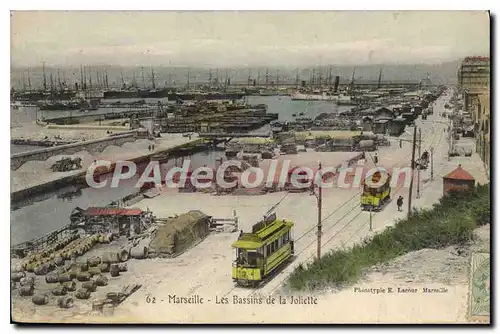 Cartes postales Marseille Les Bassins de la Joliette