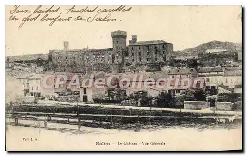 Cartes postales Salon Le Chateau Vue Generale