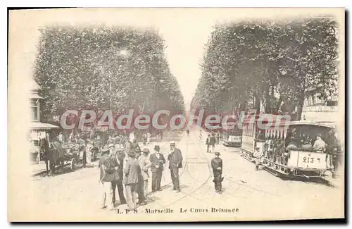 Cartes postales Marseille Le Cours Belsunce