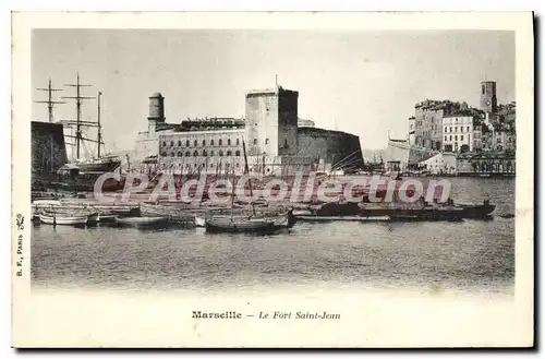 Cartes postales Marseille Le Fort Saint Jean