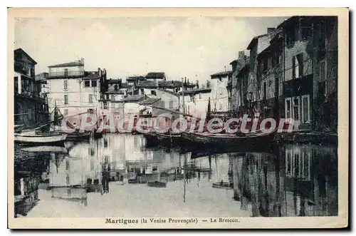 Ansichtskarte AK Martigues La Venise Provencale Le Brescon