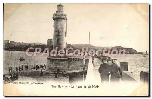 Cartes postales Marseille Le Phare Sainte Marie