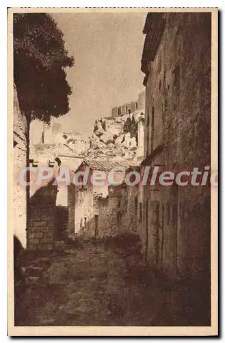 Cartes postales Les baux Rue des Fours banaux