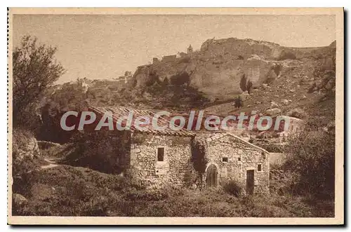 Cartes postales Les Baux Vus du vallon de la Fontaine