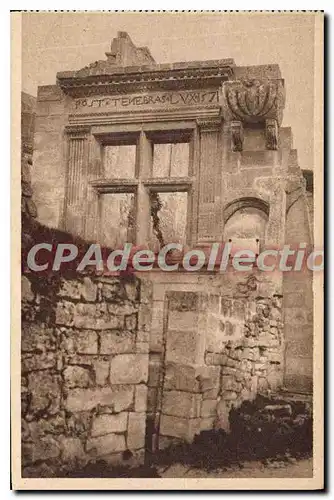 Ansichtskarte AK Les Baux restes d'un temple protestant