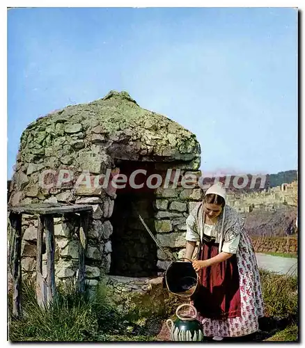 Cartes postales moderne Les Belles Images de Provence Scene Provencale au Puits