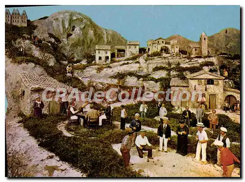 Cartes postales moderne Aubagne en Provence Le Petit Monde de Marcel Pagnol realise par les crechistes et les santonnie