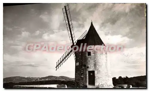 Moderne Karte Fontvieille B du R Le moulin d'ou Alphonse Daudet a date ses Lettres de mon moulin