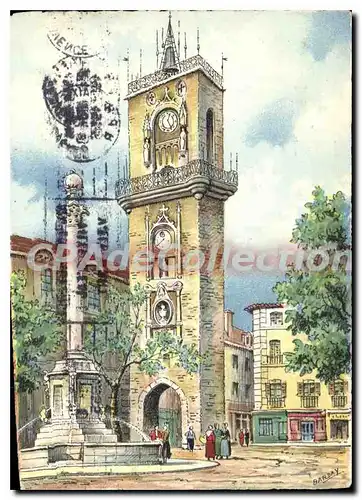 Cartes postales moderne Aix en Provence Le Beffroi