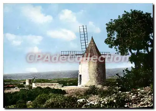 Moderne Karte Provence Le Moulin de Daudet