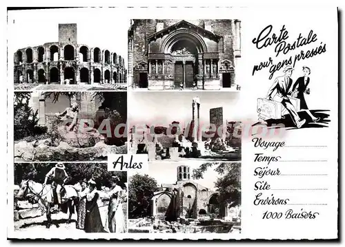 Cartes postales moderne Arles Carte Postale pour gens presses