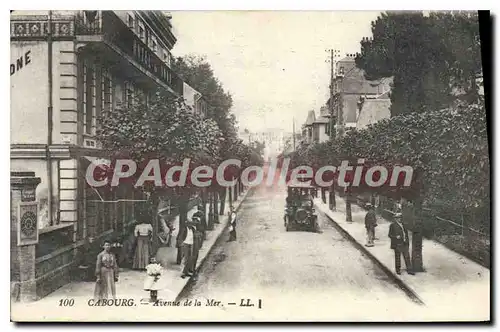 Cartes postales Cabourg Avenue de la Mer