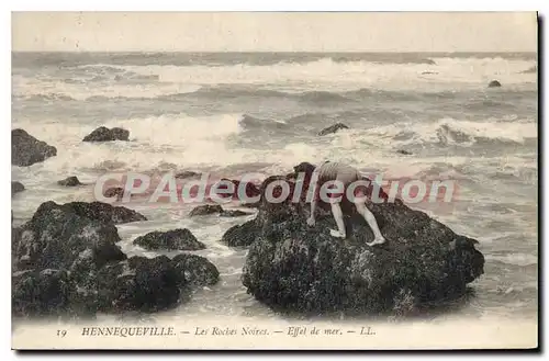 Cartes postales Hennequeville Les Roches Noires Effet de mer