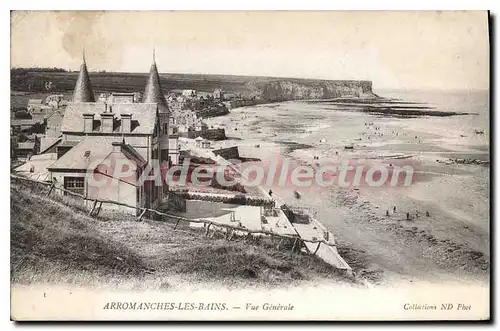 Cartes postales Arromanches les Bains Vue Generale