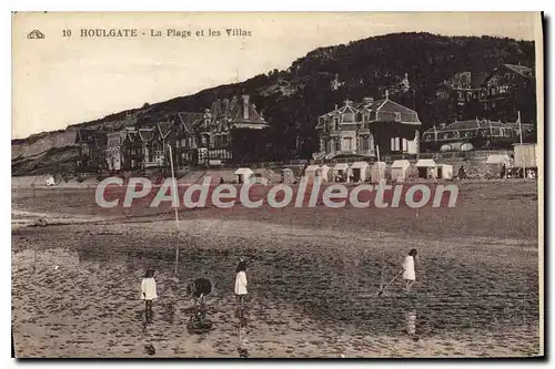 Cartes postales Houlgate La Plage et les Villas