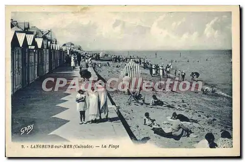 Cartes postales Langrune sur Mer Calvados La Plage