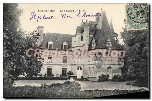 Cartes postales Lion sur Mer Le Chateau